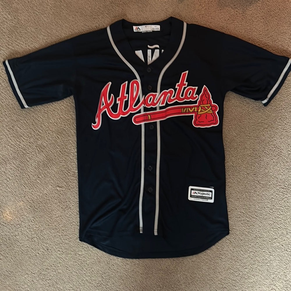 Majestic Atlanta Braves Ronald Acuña Jr. Jersey